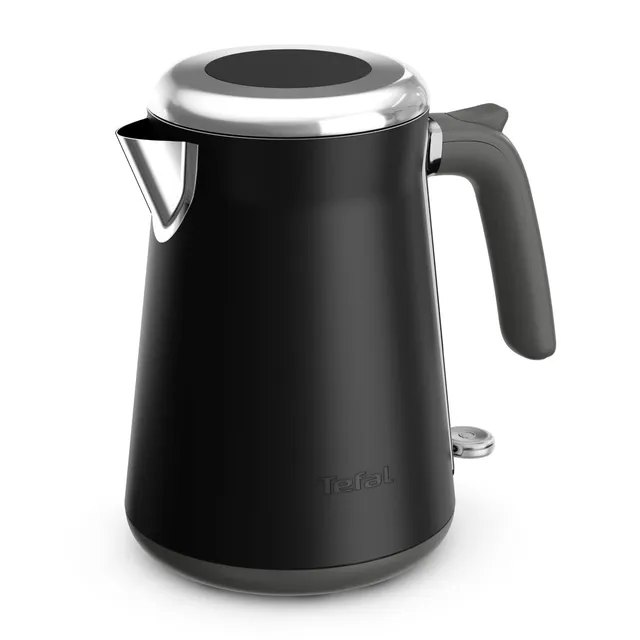 tefal-ki6668e0-collection-retro-wasserkocher-1-7-l-2400-w-edelstahl-schwarz image 1