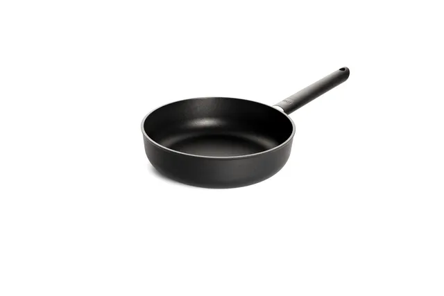 woll-eco-lite-qxr-hochrandpfanne-24-cm-mit-festem-stiel-pfas-freie-antihaftpfann image 1