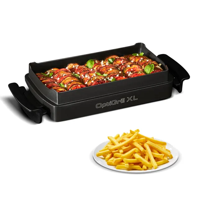 tefal-optigrill-xl-backschale-xa7278-2-liter-antihaftbeschichtete-aludruckguss-f image 1