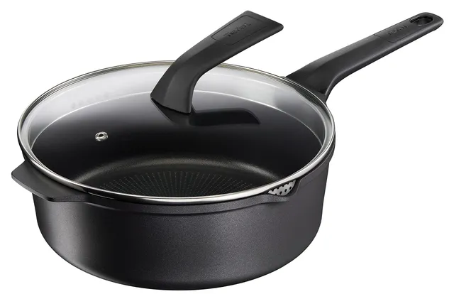 tefal-robusto-e24933-schmorpfanne-26-cm-mit-aufstellbarem-deckel-aluguss-titan-v image 1