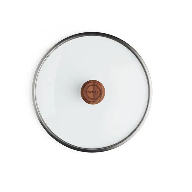 woll-eco-logic-qxr-glasdeckel-24-cm-rund-sicherheitsglas-mit-holzdeckelknopf-pas image 1