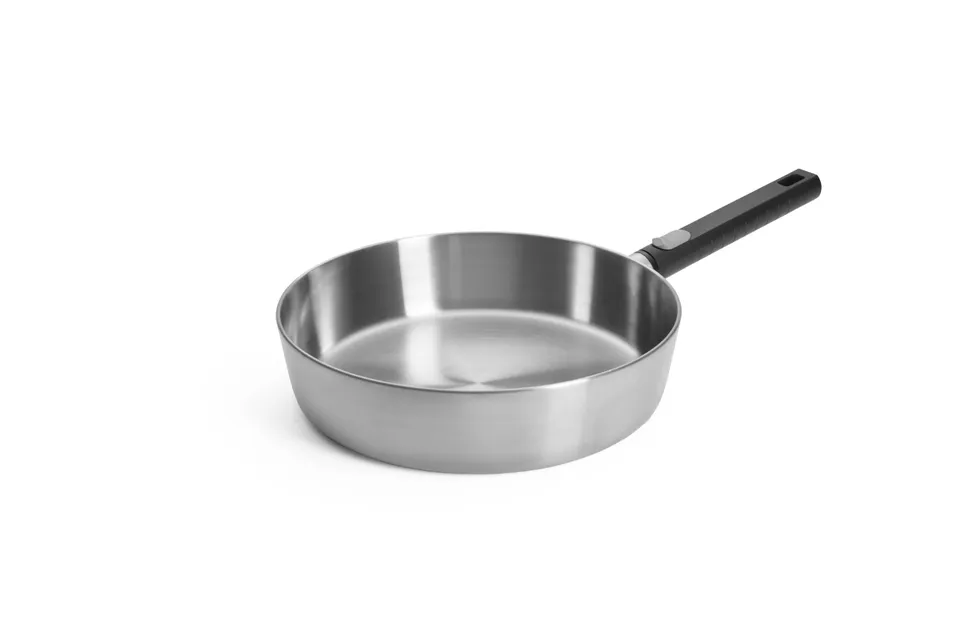 woll-logic-steel-hochrandpfanne-28-cm-7-cm-hoch-5-schicht-edelstahl-bratpfanne-o image 1