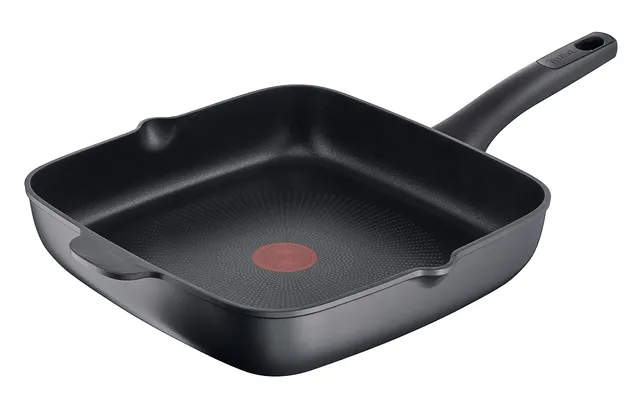 tefal-ultimate-tiefe-vierecks-bratpfanne-e23540-aluminiumguss-mit-induktion-tita image 1