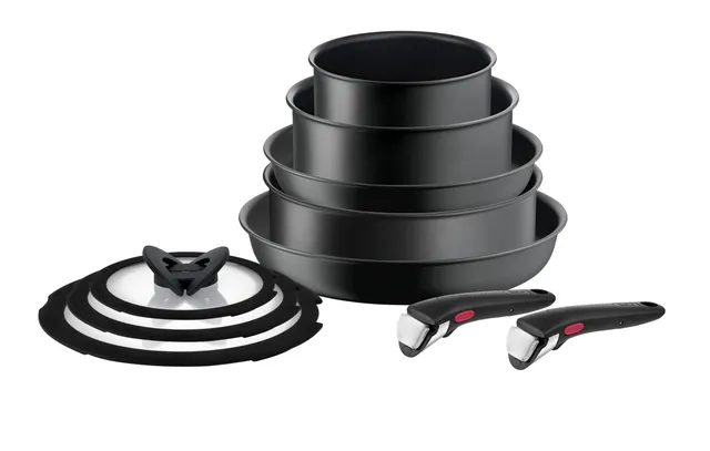 tefal-ingenio-ultimate-10-teiliges-topf-und-pfannenset-mit-abnehmbarem-griff-sta image 1