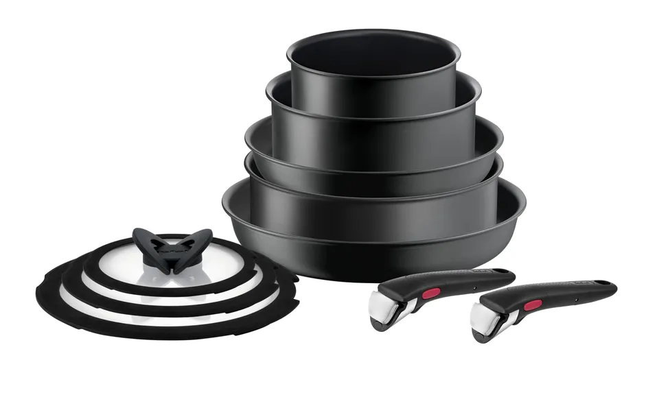 tefal-ingenio-ultimate-10-teiliges-topf-und-pfannenset-mit-abnehmbarem-griff-sta image 1