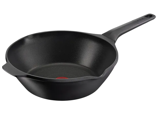 tefal-robusto-e24919-wokpfanne-28-cm-aluguss-thermo-signal-3x-antihaftversiegelu image 1