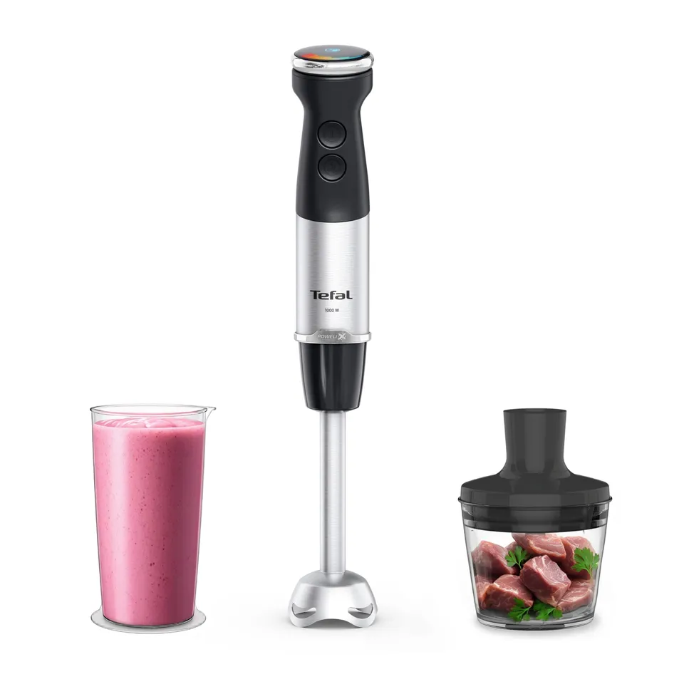 tefal-quickchef-hb672830-2-in-1-stabmixer-und-zerkleinerer-1000-w-silence-modus- image 1