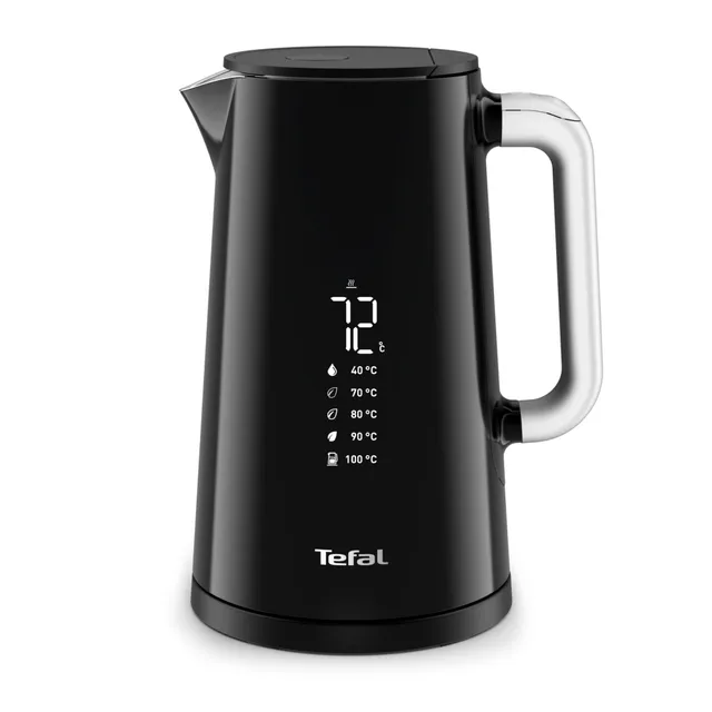 tefal-smart-light-wasserkocher-digital-1-7-l-7-temperaturpositionen-schwarz image 1