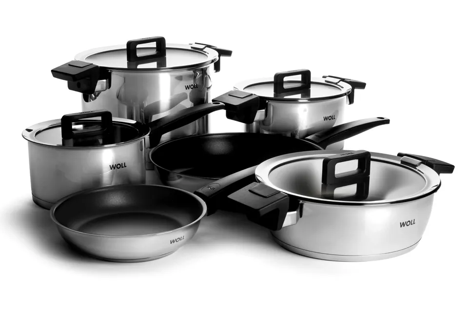 woll-concept-topf-und-pfannenset-10-teilig-18-10-edelstahl-gekapselter-5-mm-indu image 1