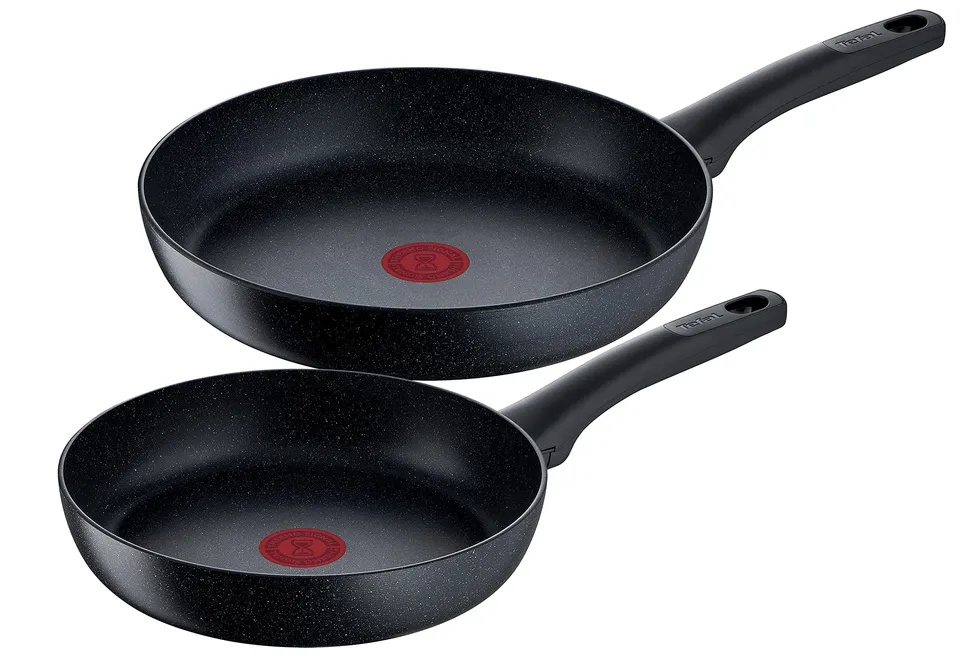 tefal-black-stone-g28191-2-teiliges-pfannenset-24-28-cm-mineralia-antihaftversie image 1