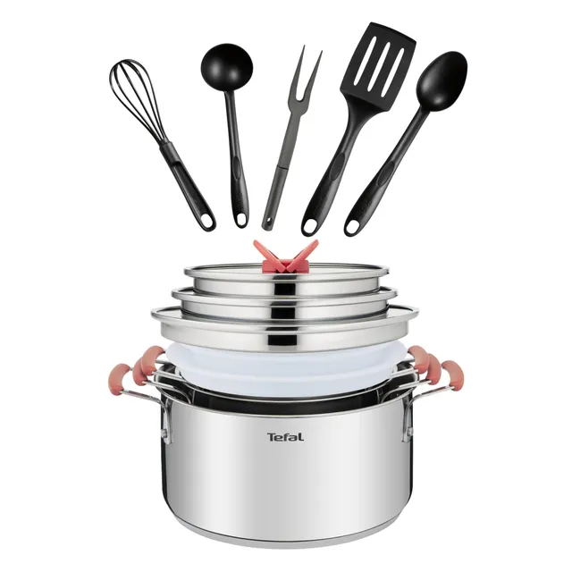 tefal-opti-space-g720sd-13-teiliges-topf-und-k-chenhelferset-edelstahl-18-10-sta image 1