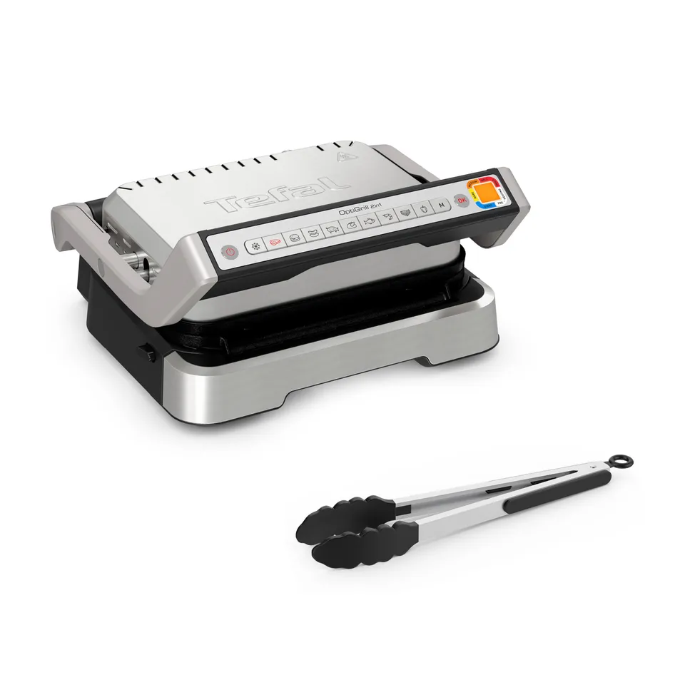 tefal-optigrill-2in1-gc773d10-kontaktgrill-aufklappbarer-tischgrill-mit-9-progra image 1