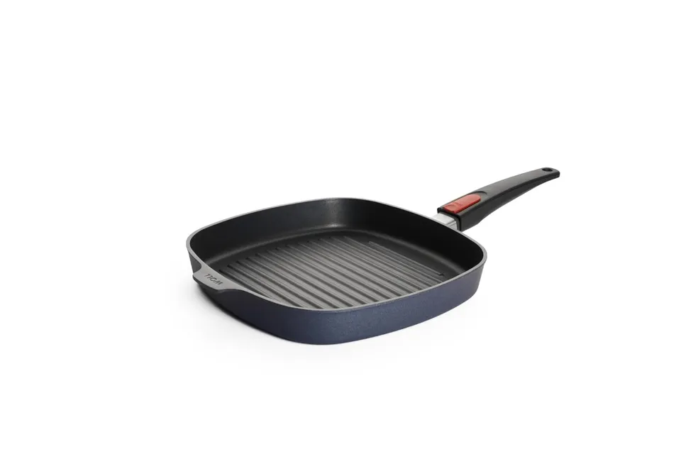 woll-diamond-lite-guss-grillpfanne-viereckig-28-28-cm-aluminiumguss-mit-diamant- image 1
