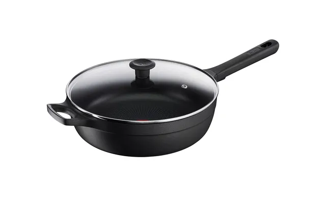 tefal-g61237-trattoria-pro-schmorpfanne-28-cm-mit-deckel-aluguss-titanium-2x-ant image 1