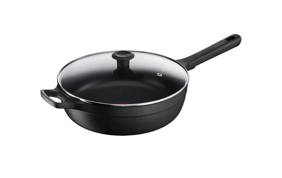 tefal-g61237-trattoria-pro-schmorpfanne-28-cm-mit-deckel-aluguss-titanium-2x-ant image 1