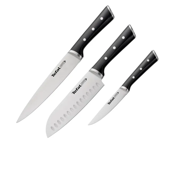 tefal-ice-force-k232s374-3-teiliges-messerset-fleischmesser-20-cm-santoku-18-cm- image 1