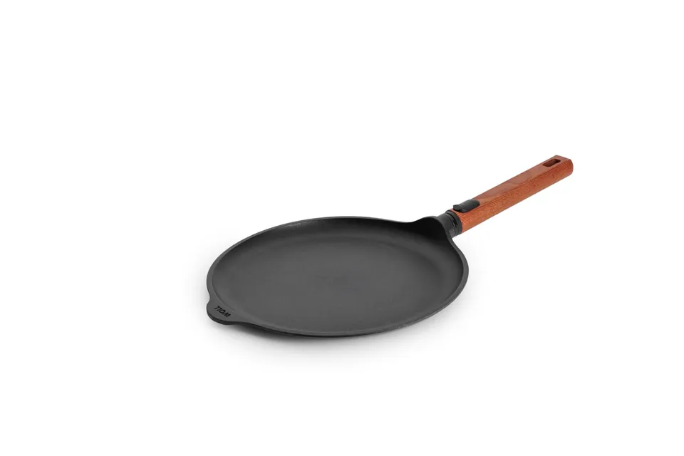 woll-eco-logic-qxr-cr-pespfanne-26-cm-mit-abnehmbarem-holzstiel-pfas-freie-antih image 1