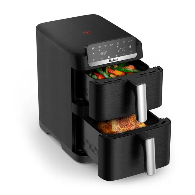 tefal-easy-fry-crispy-stack-ey7528e0-doppelkammer-hei-luftfritteuse-11-l-garvolu image 1