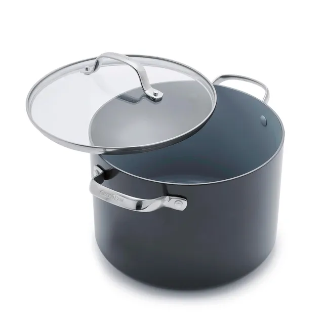 greenpan-valencia-pro-suppentopf-24-cm-mit-deckel-7-6-l-pfas-freie-keramik-antih image 1