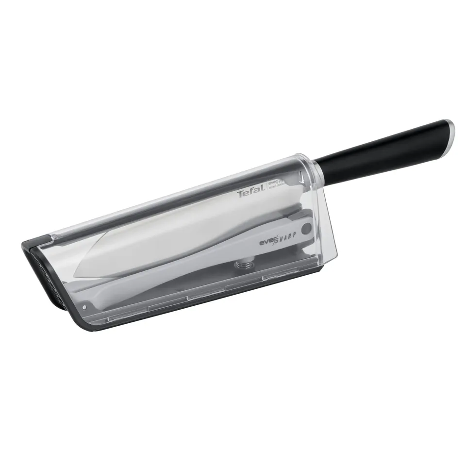 tefal-k25790-eversharp-santokumesser-16-5-cm-mit-integriertem-messersch-rfer-kli image 1