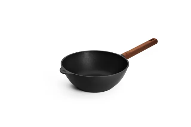 woll-eco-logic-qxr-wok-und-r-hrpfanne-24-cm-mit-festem-holzstiel-pfas-freie-diam image 1