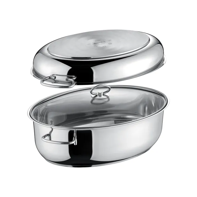 berndes-ovaler-edelstahlbr-ter-38-x-25-5-cm-3in1-set-mit-edelstahldeckel-glasdec image 1