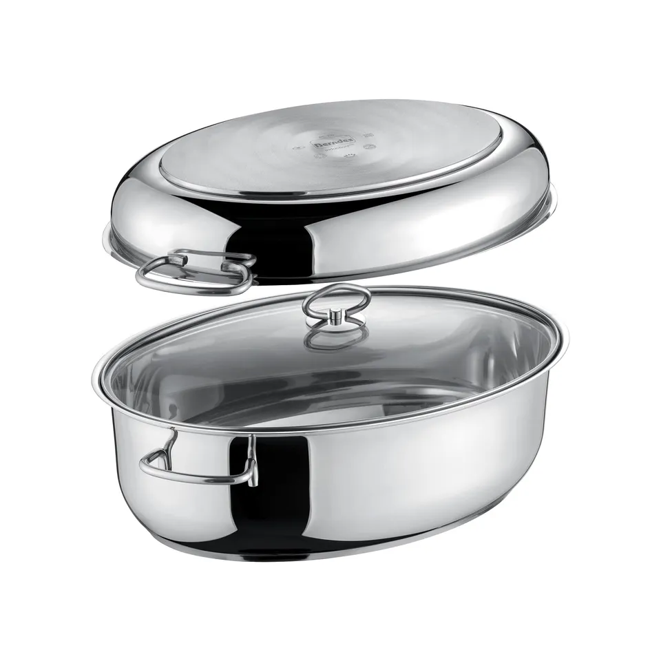 berndes-ovaler-edelstahlbr-ter-38-x-25-5-cm-3in1-set-mit-edelstahldeckel-glasdec image 1