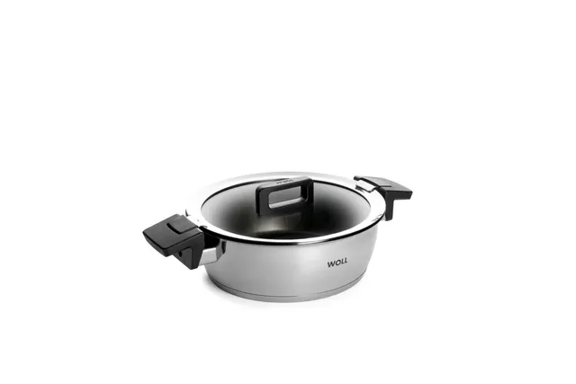 woll-concept-bratentopf-mit-glasdeckel-24-cm-7-cm-hoch-3-6-l-edelstahl-18-10-mit image 1