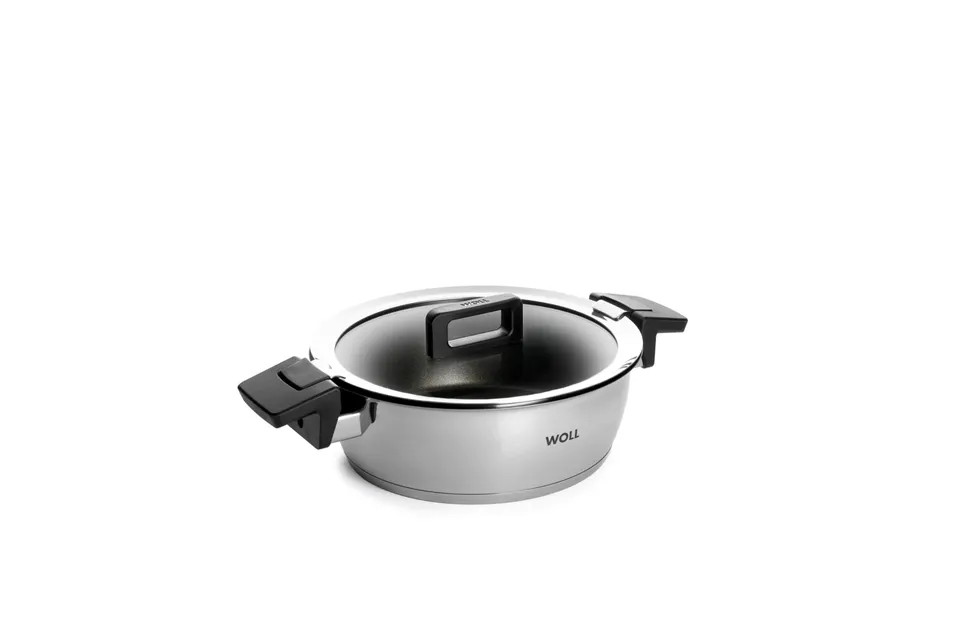 woll-concept-bratentopf-mit-glasdeckel-24-cm-7-cm-hoch-3-6-l-edelstahl-18-10-mit image 1