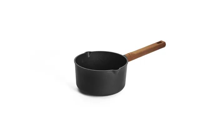 woll-eco-logic-qxr-stieltopf-18-cm-mit-holzstiel-handgegossener-aluminiumguss-pf image 1