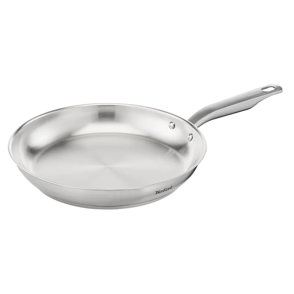 tefal-virtuoso-e49206-bratpfanne-28-cm-edelstahl-unbeschichtet-induktion-backofe image 1