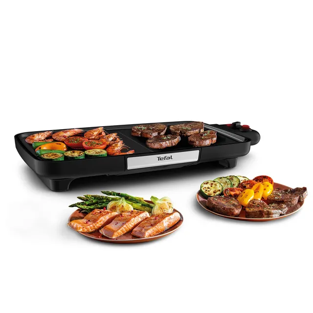 tefal-cb6418-bbq-booster-tischgrill-2200-watt-mit-power-boost-zone-thermo-spot-6 image 1