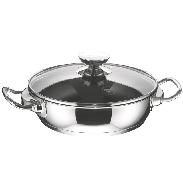 berndes-schmorkasserolle-28-cm-mit-glasdeckel-induktion-ptfe-antihaft-servierpfa image 1