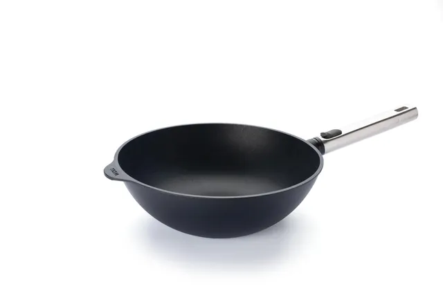 woll-eco-logic-qxr-wok-und-r-hrpfanne-28-cm-mit-abnehmbarem-edelstahlstiel-pfas- image 1