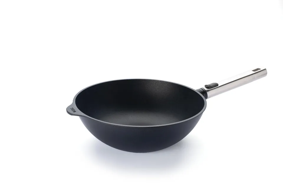 woll-eco-logic-qxr-wok-und-r-hrpfanne-28-cm-mit-abnehmbarem-edelstahlstiel-pfas- image 1