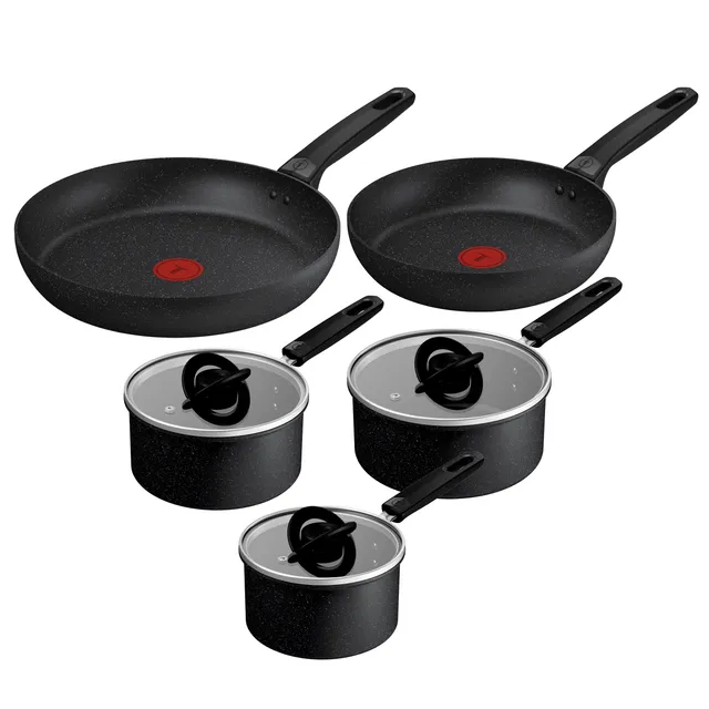 tefal-stone-black-on-g966s544-8-teiliges-kochgeschirr-set-mineralia-ultra-antiha image 1