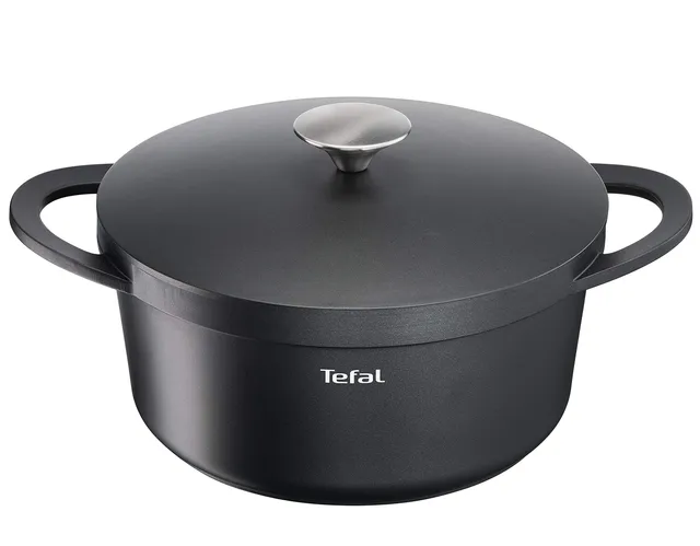tefal-trattoria-e21846-schmortopf-24-cm-mit-gussdeckel-aluguss-br-ter-mit-titani image 1
