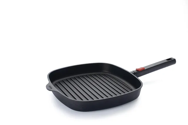 woll-diamond-logic-xr-grillpfanne-28-28-cm-viereckige-induktions-grillpfanne-mit image 1