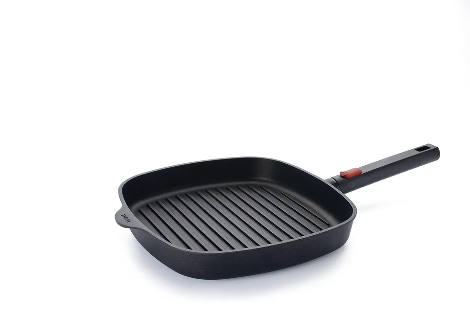 woll-diamond-logic-xr-grillpfanne-28-28-cm-viereckige-induktions-grillpfanne-mit image 1