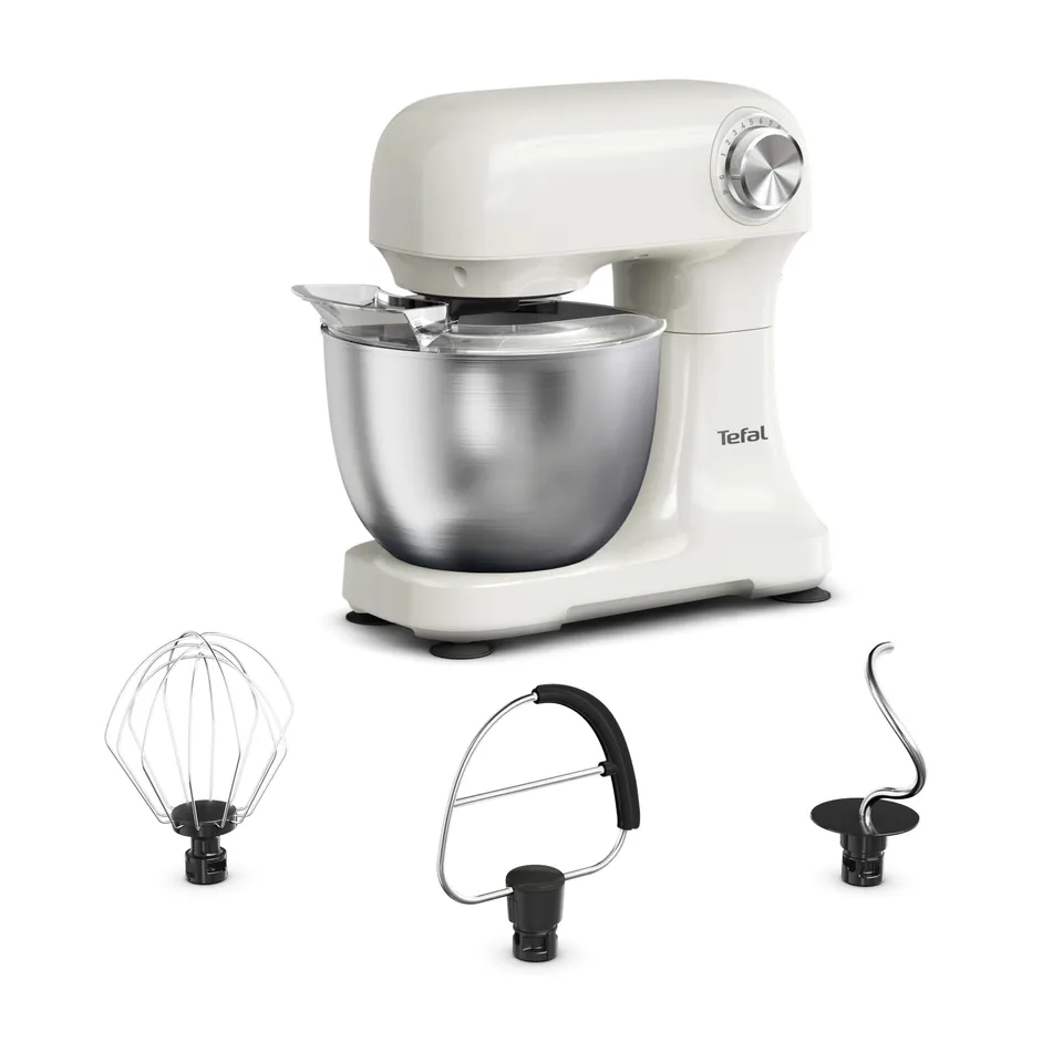 tefal-bake-easy-k-chenmaschine-qb140af0-kompakt-12-geschwindigkeiten-pulsfunktio image 1