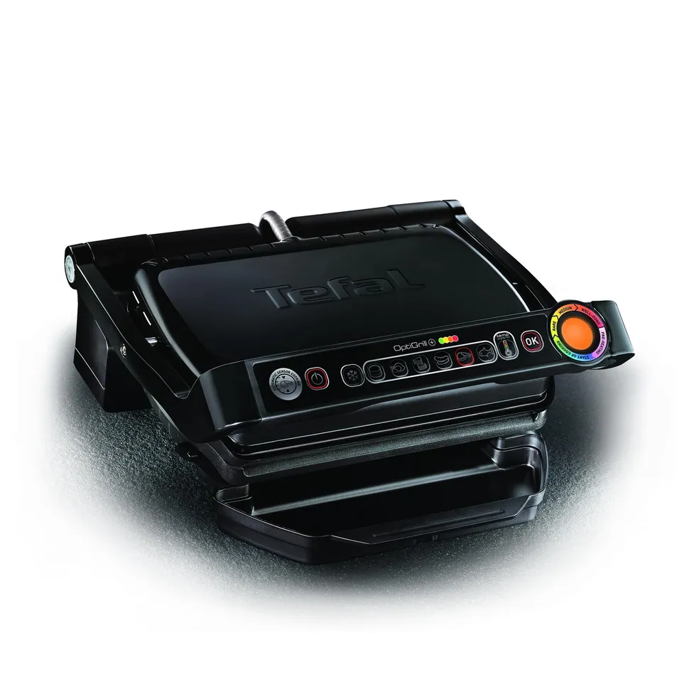 tefal-optigrill-gc7128-kontaktgrill-6-automatikprogramme-garstufenanzeige-2000-w image 1