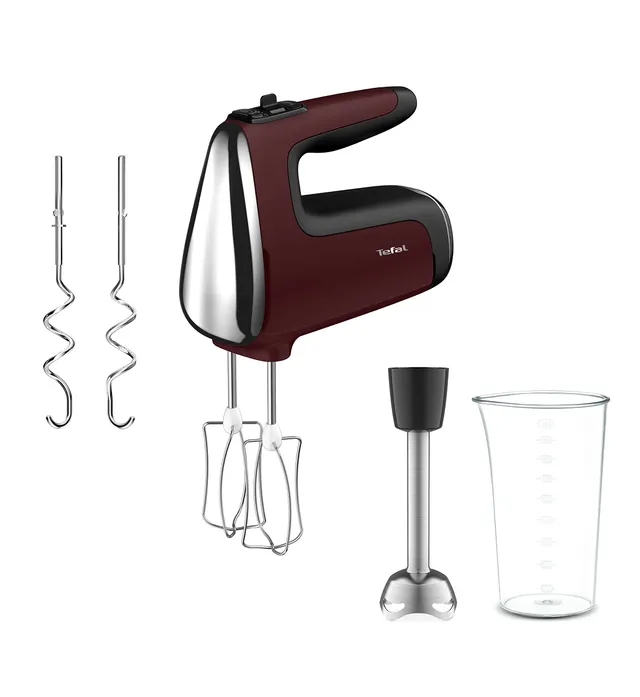tefal-ht6525-powermix-silence-handmixer-mit-stabmixer-aufsatz-600-w-turbo-edelst image 1