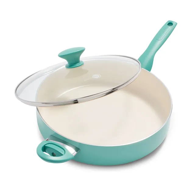 greenpan-rio-schmorpfanne-30-cm-4-8-liter-mit-glasdeckel-keramische-antihaftbesc image 1