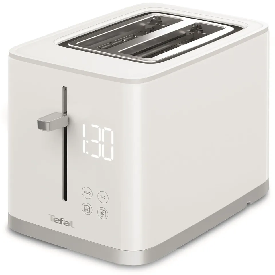 tefal-tt6931-sense-toaster-mit-digitaldisplay-7-br-unungsstufen-countdown-auftau image 1