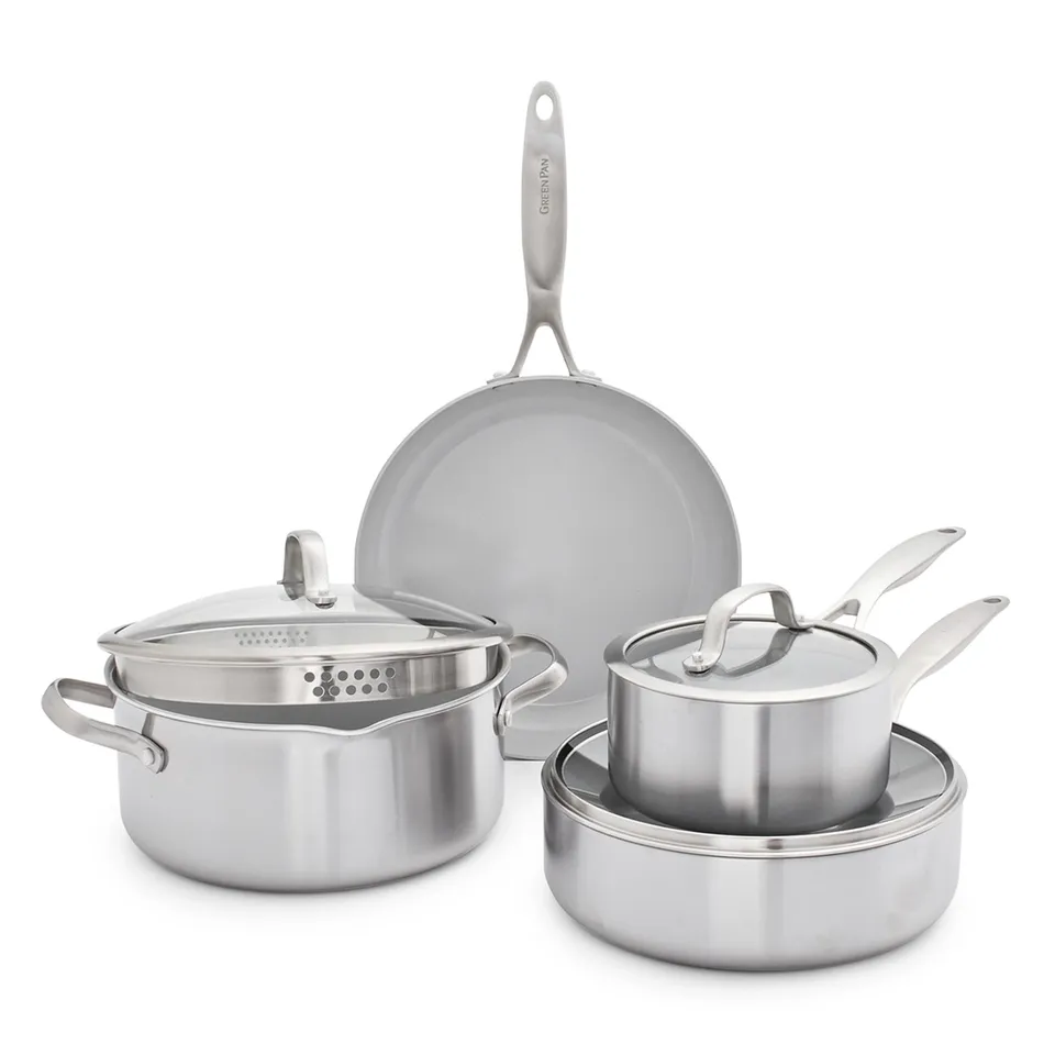 greenpan-venice-tri-ply-7-teiliges-kochgeschirr-set-edelstahl-t-pfe-und-pfannen- image 1