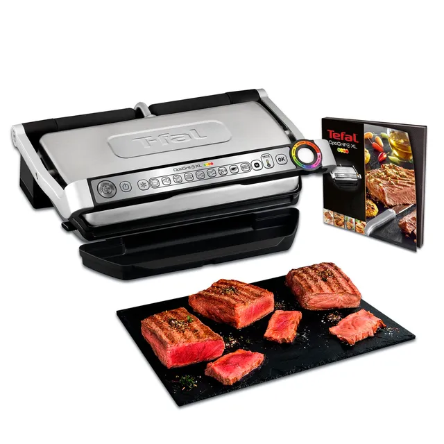 tefal-optigrill-xl-gc722d16-kontaktgrill-9-automatische-programme-garstufenanzei image 1