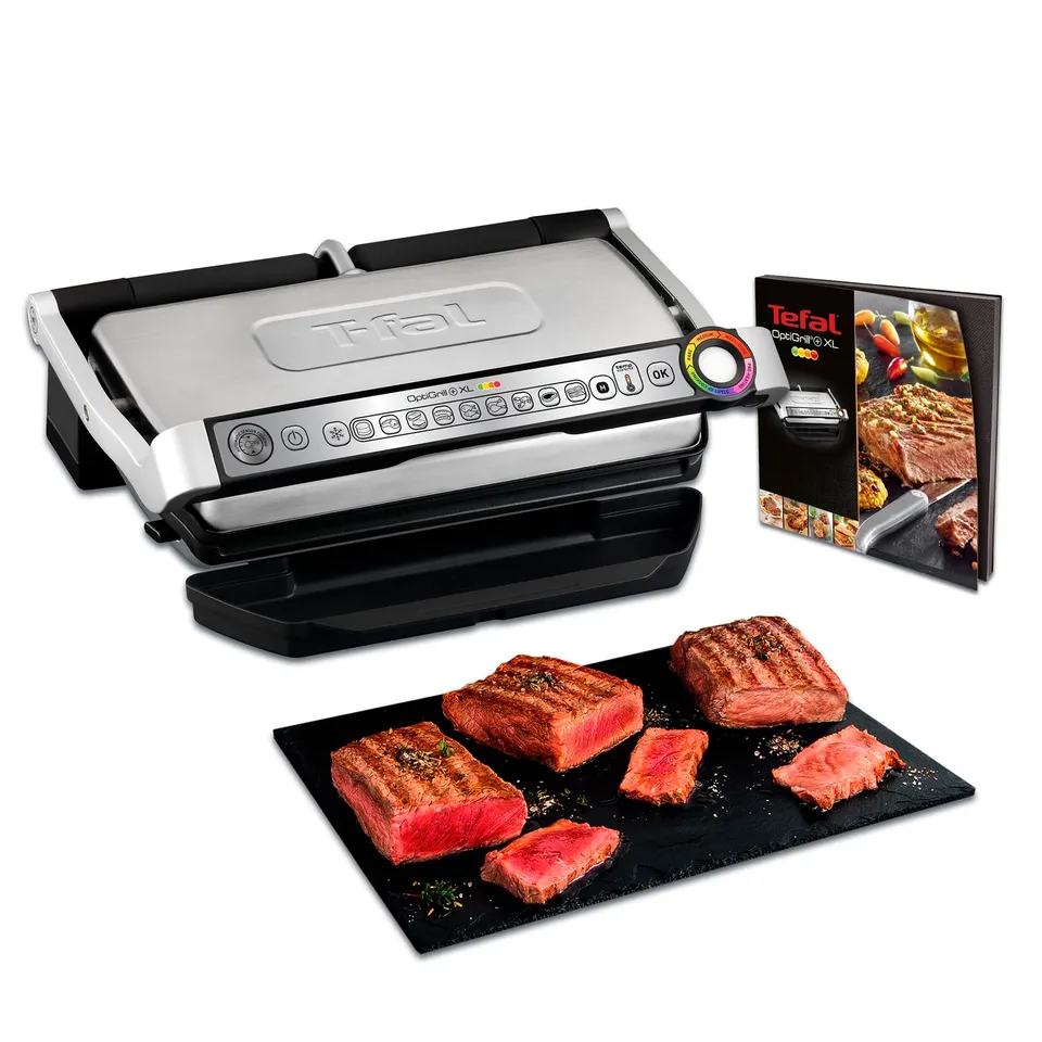 tefal-optigrill-xl-gc722d16-kontaktgrill-9-automatische-programme-garstufenanzei image 1