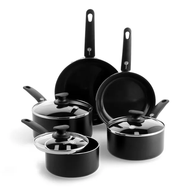 greenpan-cambridge-8-teiliges-topf-und-pfannenset-thermolon-keramik-antihaft-pfa image 1