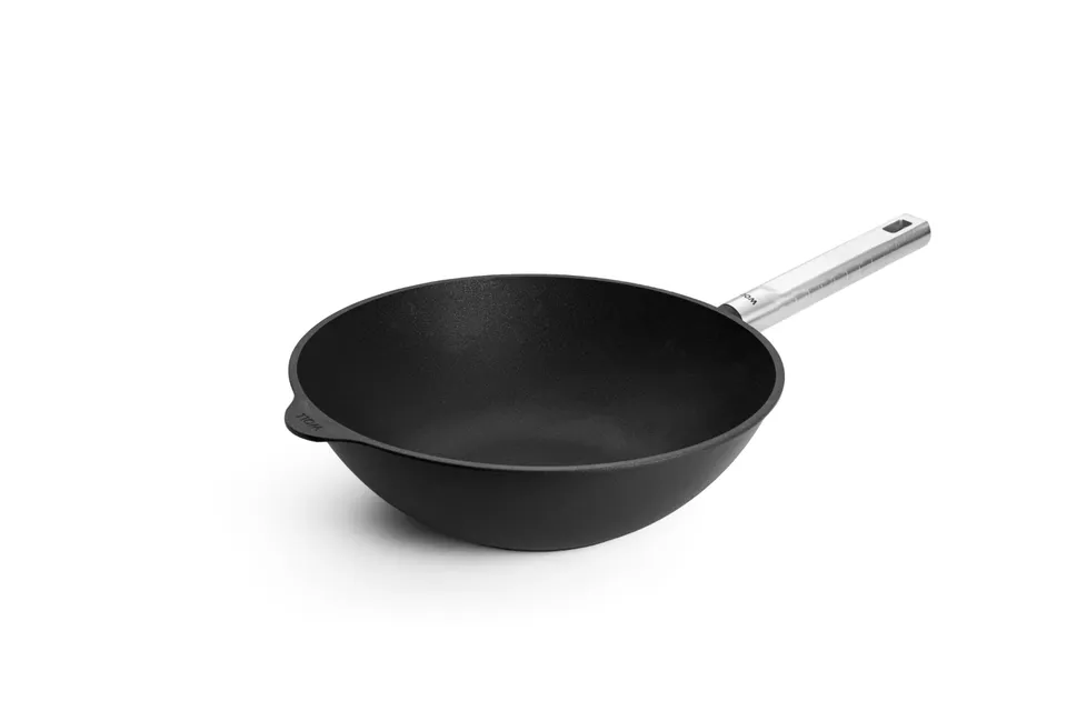 woll-diamond-logic-qxr-pro-wok-und-r-hrpfanne-30-cm-aluguss-induktionswokpfanne- image 1