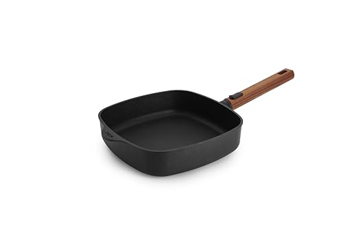 woll-eco-logic-qxr-viereckpfanne-28-x-28-cm-mit-abnehmbarem-holzstiel-pfas-freie image 6